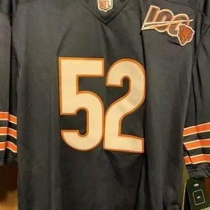 Khalil Mack Chicago Bears jersey 100th anniversary Home Jersey Nike Mens XL  New